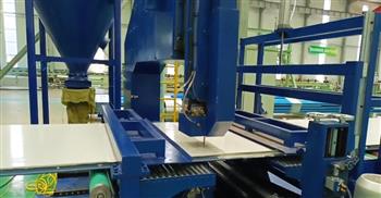 巖棉切割生產線